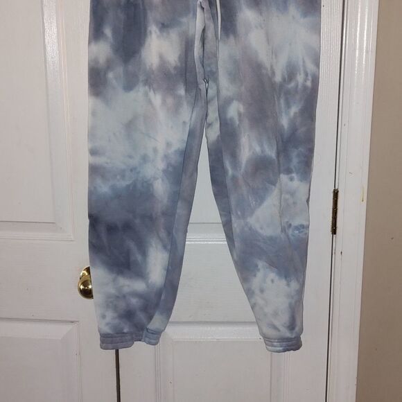 Rue 21 bluish gray tie dye sweatpants Sz L - Picture 2 of 7